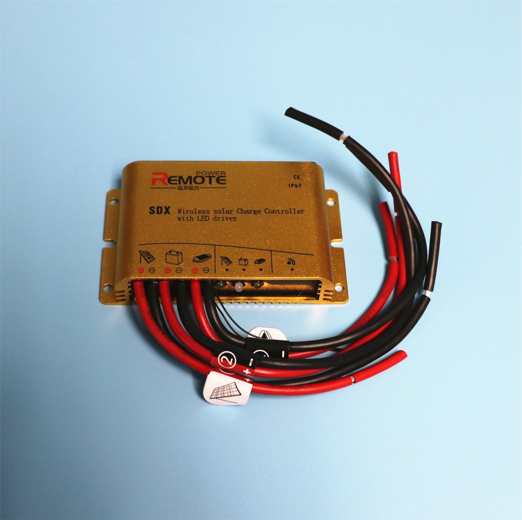 SDX-40W manual pwm solar street light solar charge controller